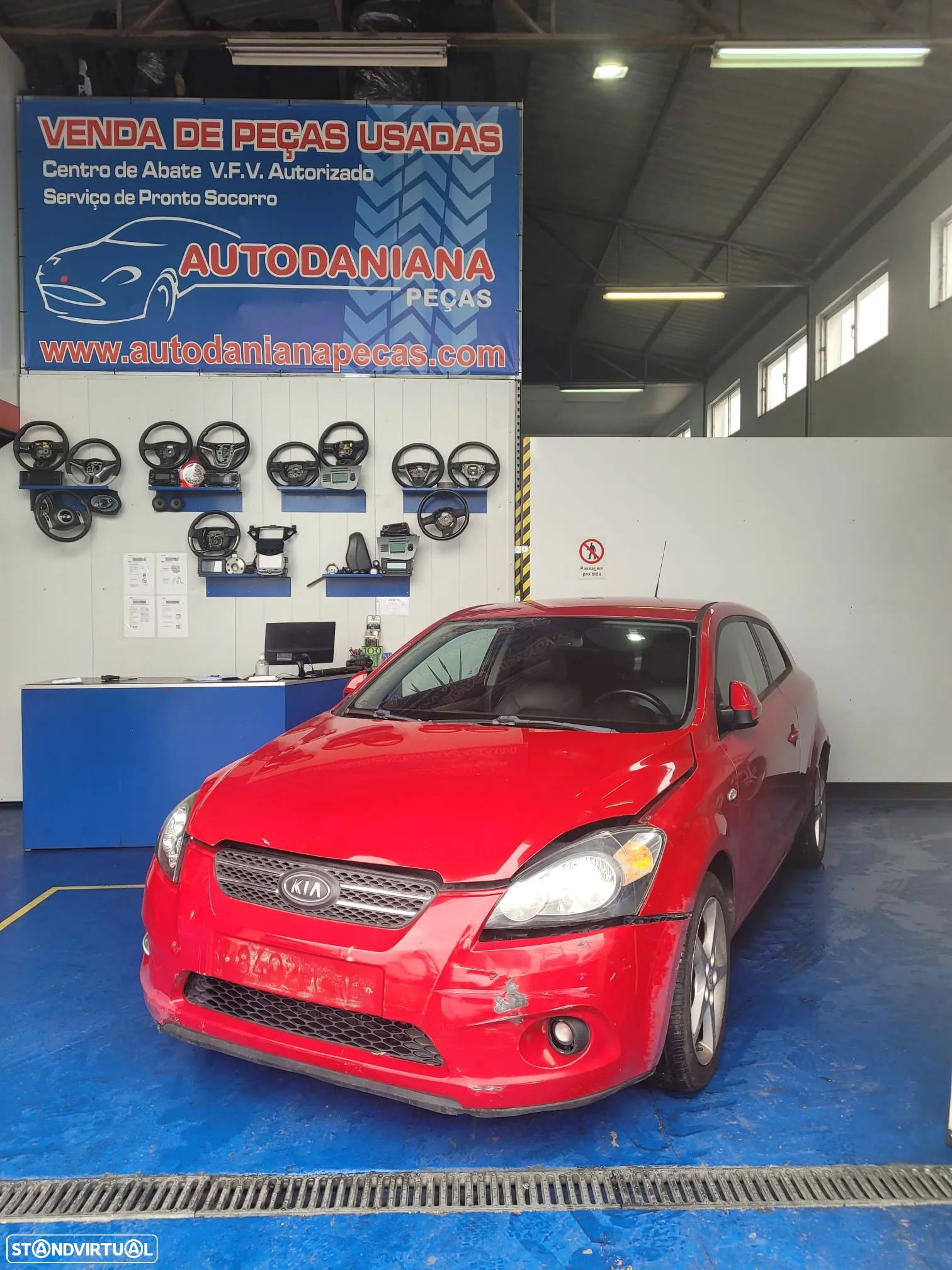 Kia Ceed 2.0 crdi de 2009 ás peças. - 1