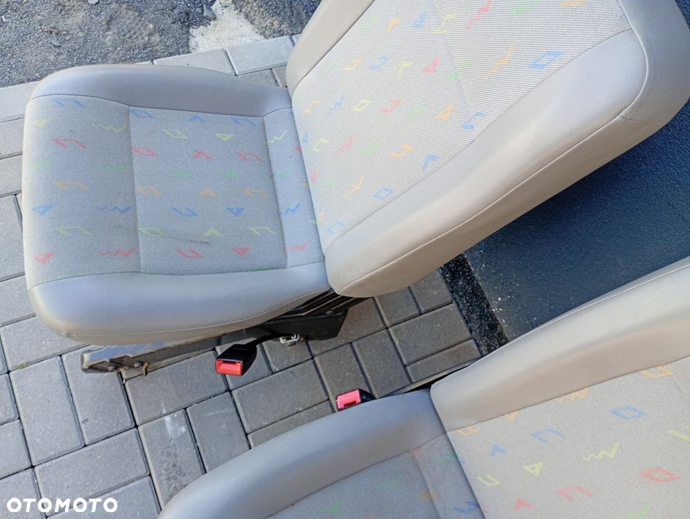 Kanapa Tył Siedzenie II Rząd Ławka Fotel Vw Transporter Caravelle T5 - 21