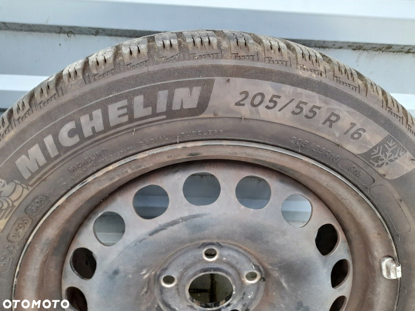 KOŁA FELGI OPONY ZIMOWE MICHELIN 205/55/16 VOLKSWAGEN CADDY III 08R - 2