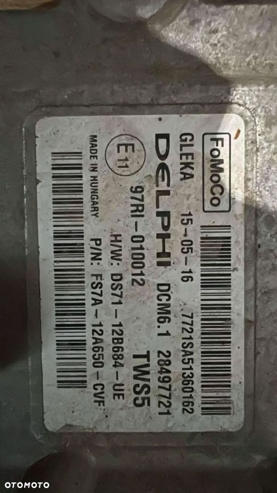 sterownik silnika ford mondeo mk5 2.0tdci - 2