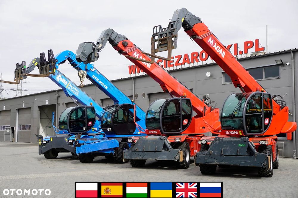 Genie GTH5021R / Ładowarka teleskopowa / 3000 MTH!! / 21 m zasięg / 5 t udźwig - 2