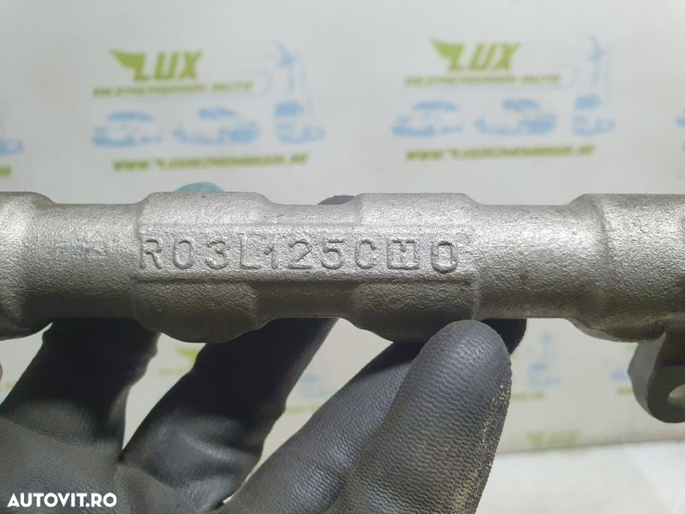 Rampa injectoare 2.0 tdi CFH CFF CFG 03l089m r03l125c Volkswagen VW C - 3