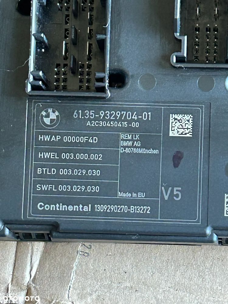 MODUŁ STEROWNIK 9329704 BMW F20 F30 - 3