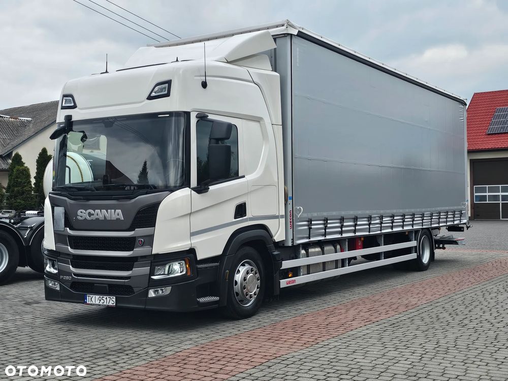 Scania P280 4X2 FIRANKA 9.0m 22 europalety+WINDA DHOLLANDIA! - 1