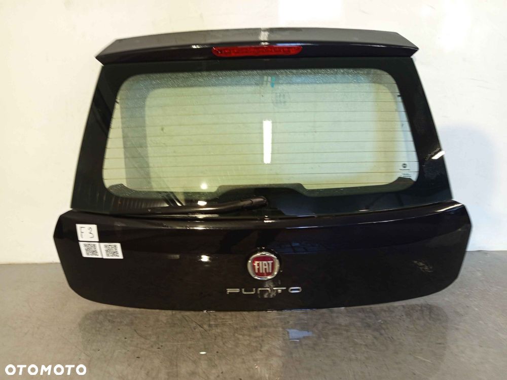 + KLAPA TYŁ TYLNA BAGAŻNIKA DO FIAT GRANDE PUNTO EVO 750/A CZARNY - 1