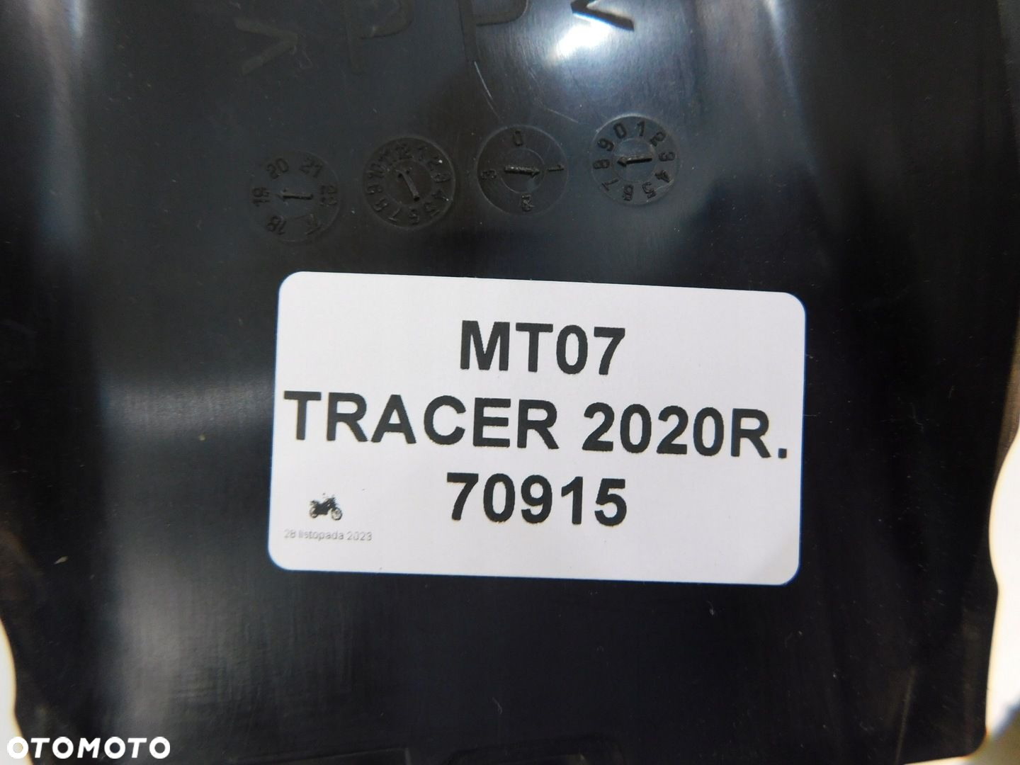 YAMAHA MT07 TRACER 7 RM30 20 NADKOLE TYŁ - 8