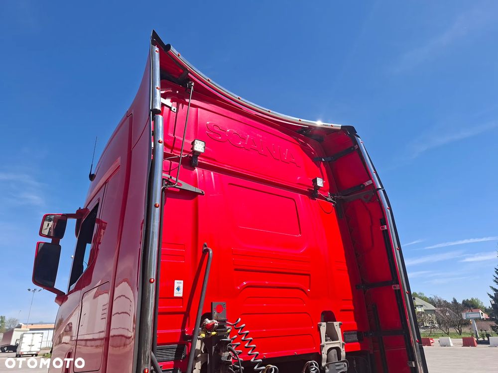 Scania S540 Import Niemcy / Klima Postojowa/ FULL AIR/ Skóry/Alufelgi - 14