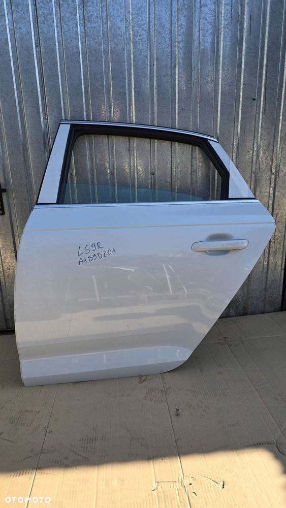 drzwi lewy tyl sedan audi a4 b9 8w ls9r kompletne - 1