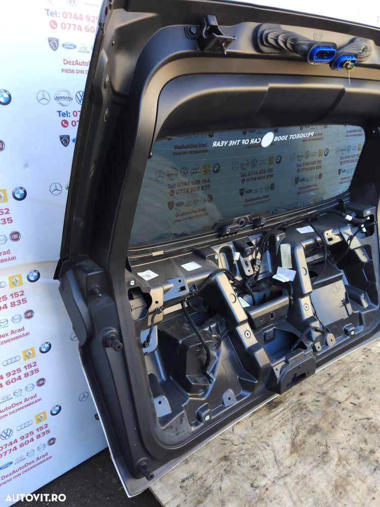 Haion Peugeot 3008 an 2016-2024 haion cu luneta Peugeot 3008 II - 5