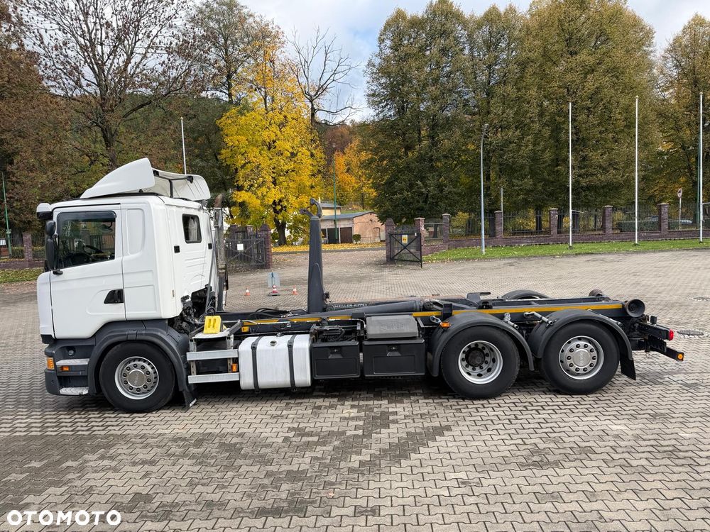 Scania R440 hakowiec, 6x2, MEILLER, pilot, 490 t.km.! - 20