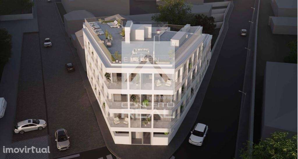 T3 em fase de construção | Edifício de prestígio com piscina na cobert - Grande imagem: 2/14