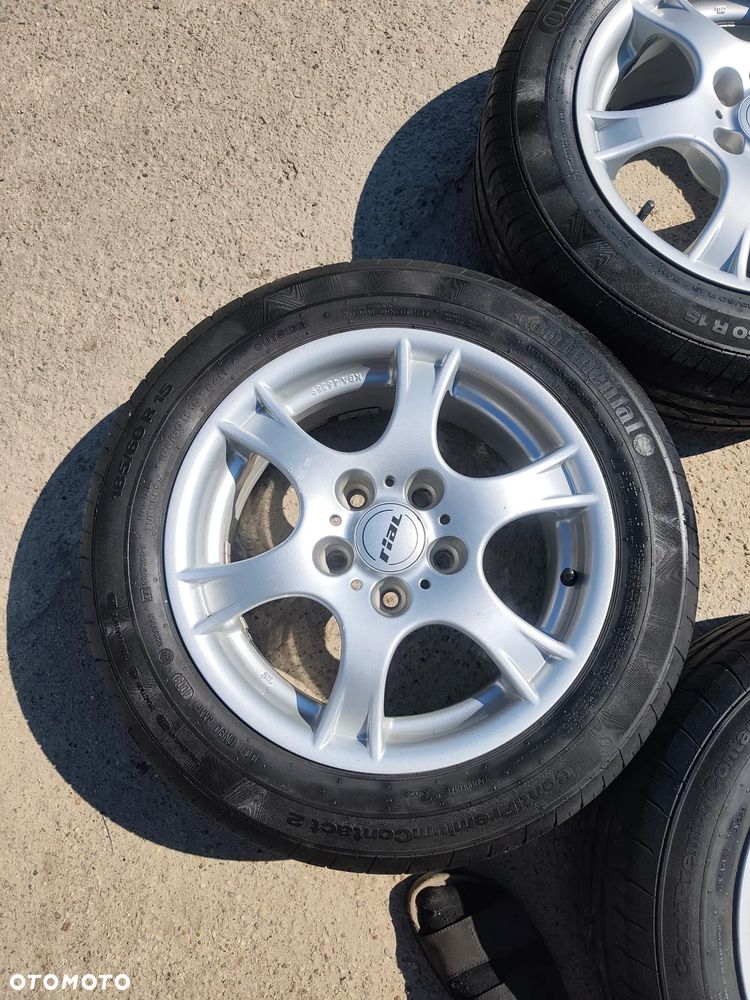 5x110 Felgi Aluminiowe Alufelgi 15 Koła Letnie Lato OPEL MERIVA I A CORSA C III COMBO 3 C 6,5mm Legnica ALU-RAD 185/60 - 4