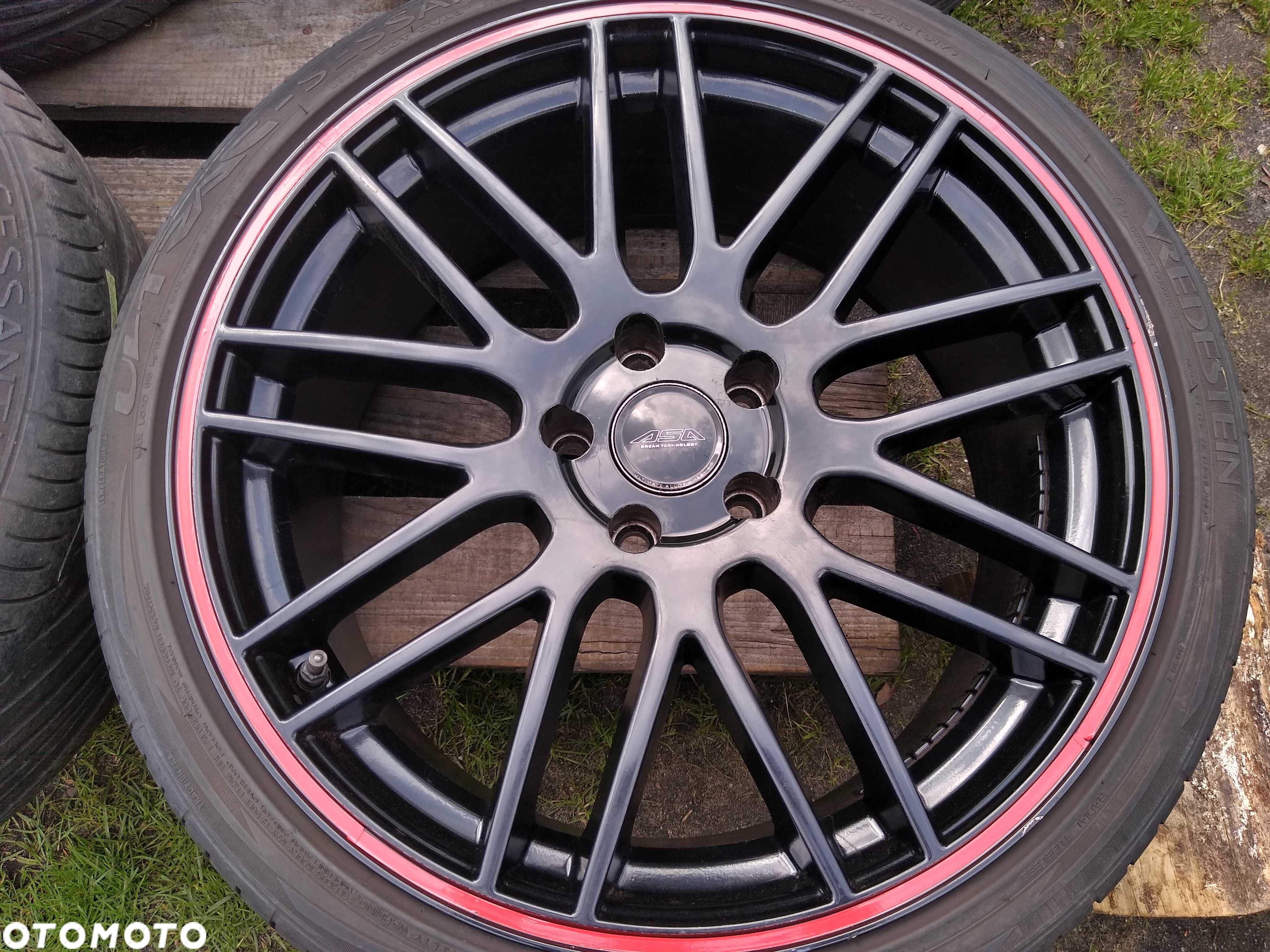 Alufelgi 19cali 5x112 ASA GT +opony letnie VREDESTEIN Audi VW Mercedes - 5