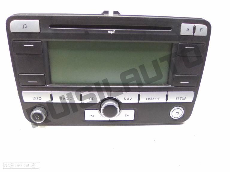Rádio 1k003_5191d Vw Golf V (1k) [2003_2009] 2.0 Tdi - 1