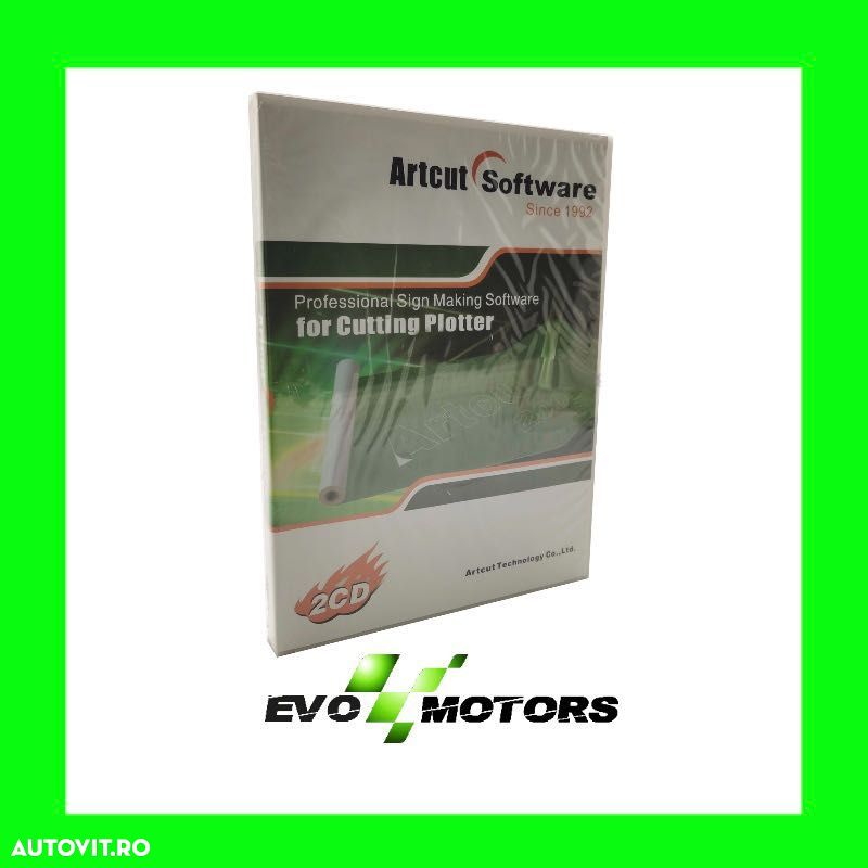 ProgramARTCUT 2009 Software Cutter Plotter Cutting AUTO CD TAIERE A188 - 1