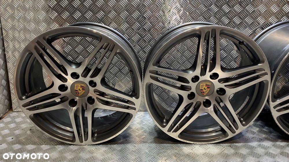 KOMPLET FELG PORSCHE 997 911 19 8.5J 11.0J ORYGNAL - 2