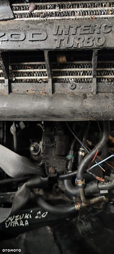 Silnik Suzuki Vitara 2.0 HDi Turbo intercooler komplet