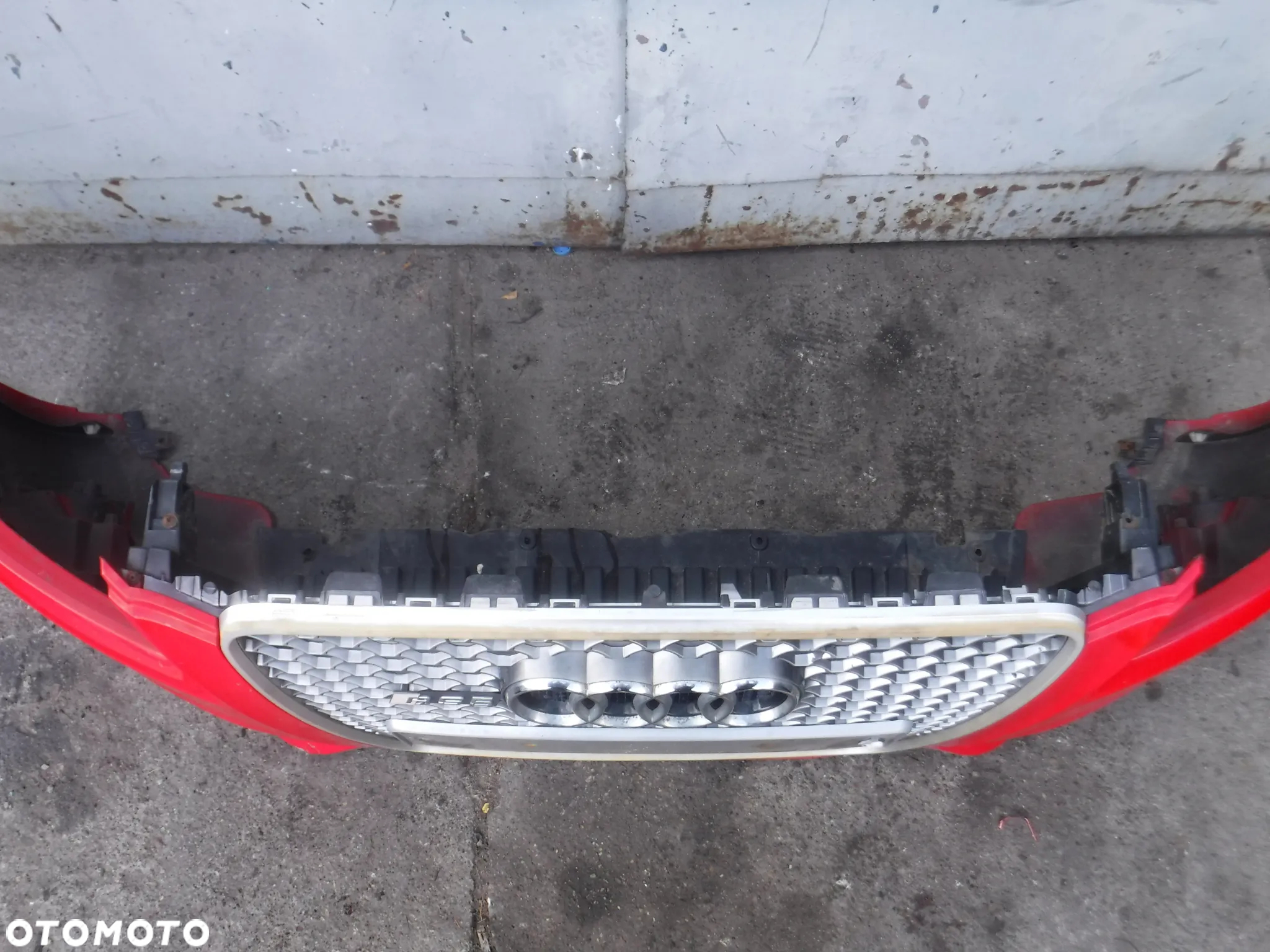 Audi A5 8T S5 RS5 Cabrio Coupe zderzak przod grill atrapa LZ3M S line sline pod xenon - 13