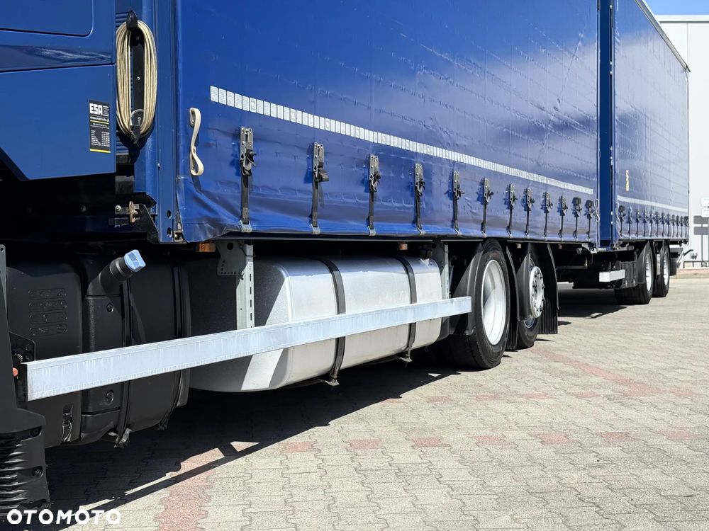 DAF XG 480 / ZESTAW TANDEM 120 M3 / PRZEJAZDOWY / 7,75 M + 7,75 M / SALON PL - 16