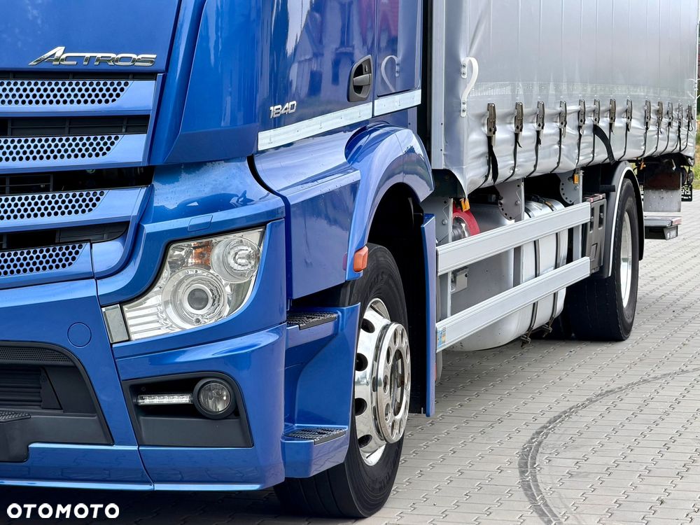 Mercedes-Benz ACTROS 1840 / FIRANKA / WINDA / 21 EUROPALET / AUTOMAT / ALUSY / SYPIALKA / 2019 ROK - 16