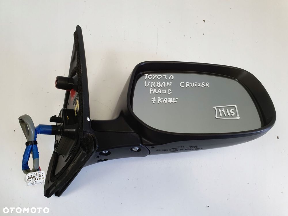 PRAWE LUSTERKO Toyota Urban Cruiser 08-14r _ PASAŻERA europa 7 pin - 8