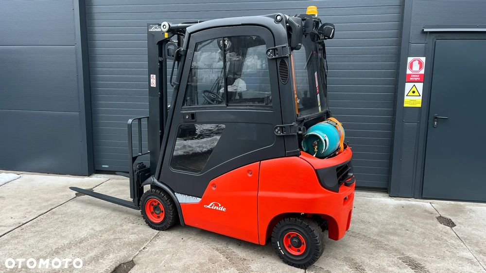 Linde H18 H16 H20 TRIPLEX Kabina pełna, Przesuw boczny zintegrowany - 9