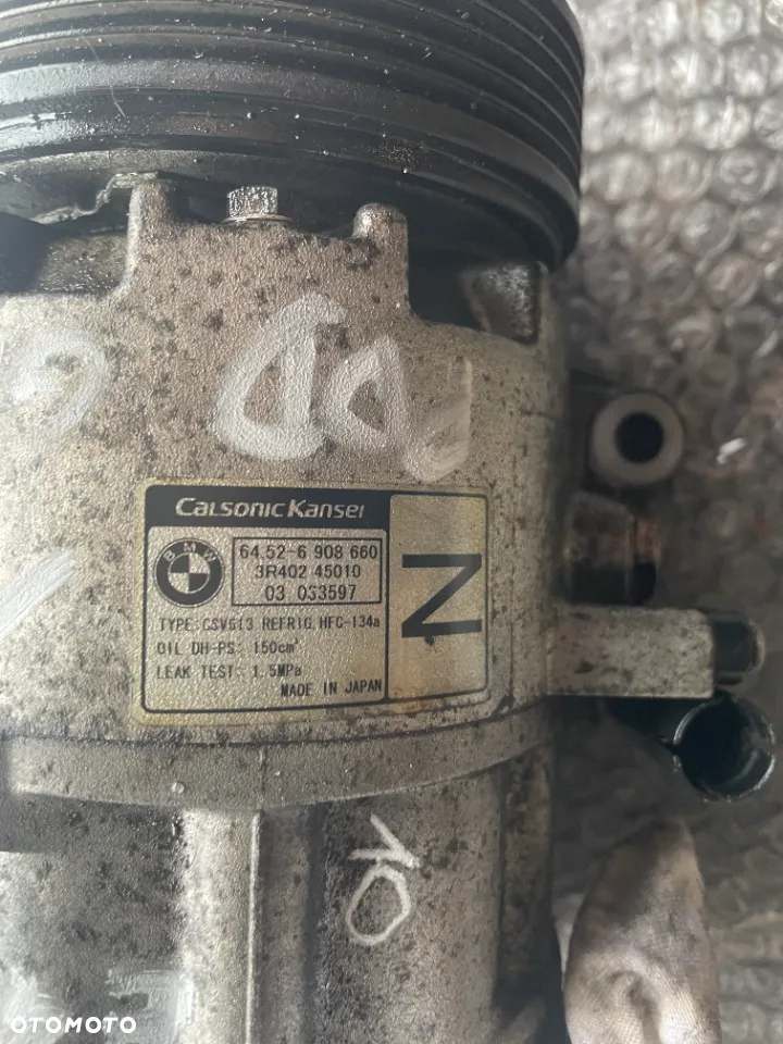 SPRĘŻARKA KLIMATYZACJI BMW E46 1.8 64.52-6 - 2