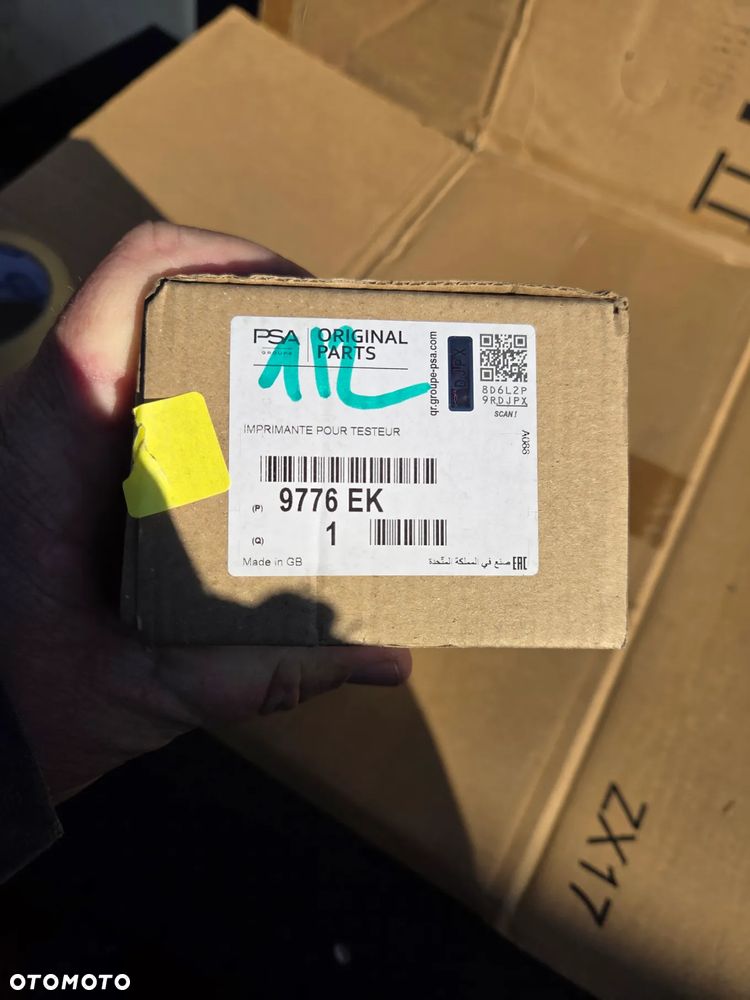 DRUKARKA DO TESTERA AKUMULATORA Baterii Citroen DS Opel Peugeot PSA 9776EK Midtronics 182-003B IR/RS232 THERMAL PRINTER - 8