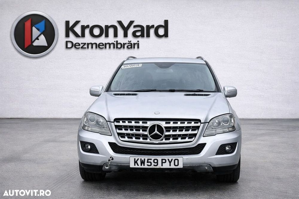 Bara fata Mercedes ML W164 Facelift 2008 - 2011 GRI (1219) Diesel model fara spalatoare ... - 8