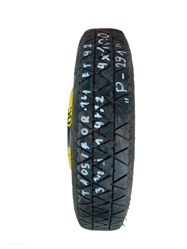 Koło Zapasowe Volkswagen Polo Lupo 105/70 R14 3 1/2 ET:42 4X100 6N0601025G 60443 - Gwarancja Wysyłka - 6