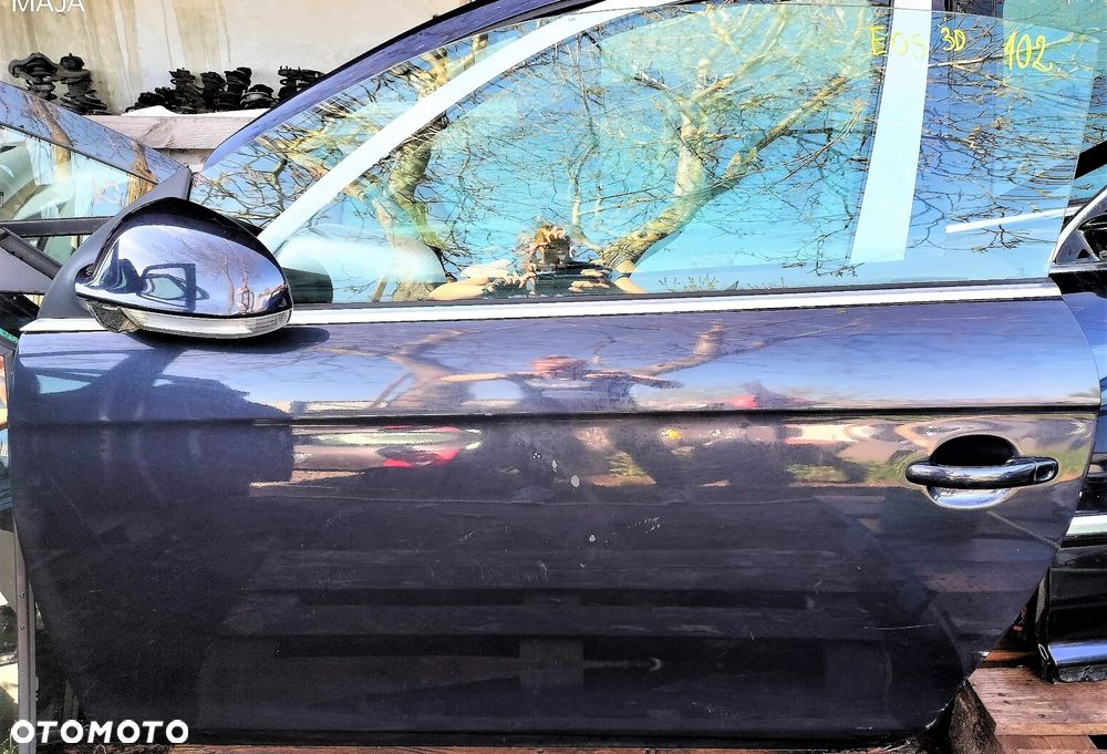 VW EOS 3 DRZWI CABRIO DRZWI LEWE PRZEDNIE PRZÓD KOMPLETNE - 1