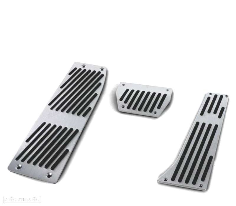 PEDAIS BMW E30 E36 E46 E90 E91 E92 E93 LOOK M AUTOMÁTICO PARAFUSOS VISÍVEIS - 1