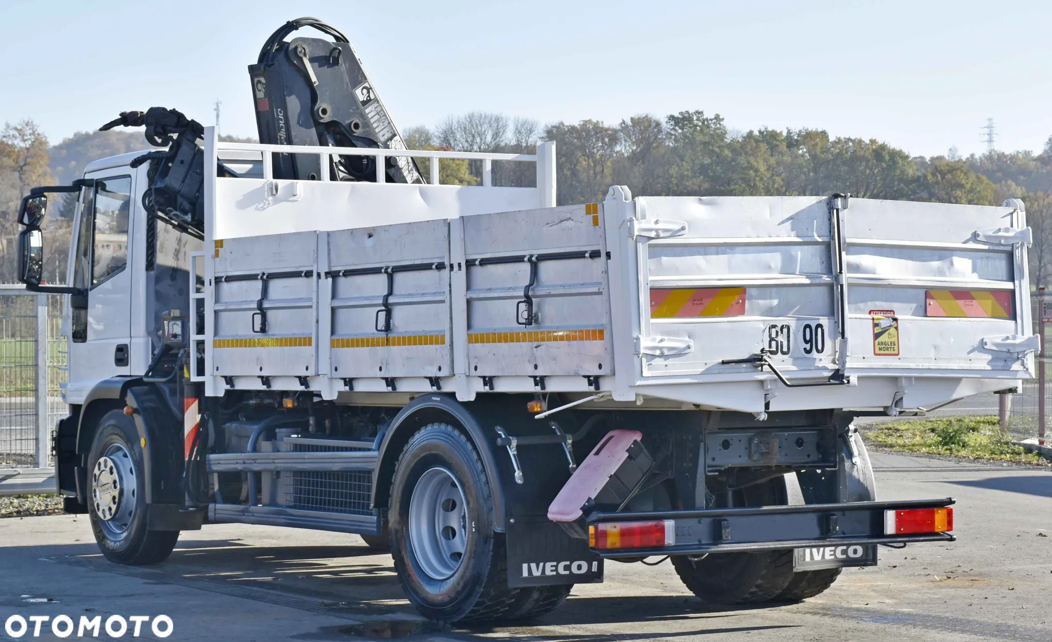 Iveco Eurocargo 180E28* WYWROTKA 4,40 m + HIAB 122 B-2 DUO * STAN BDB - 7