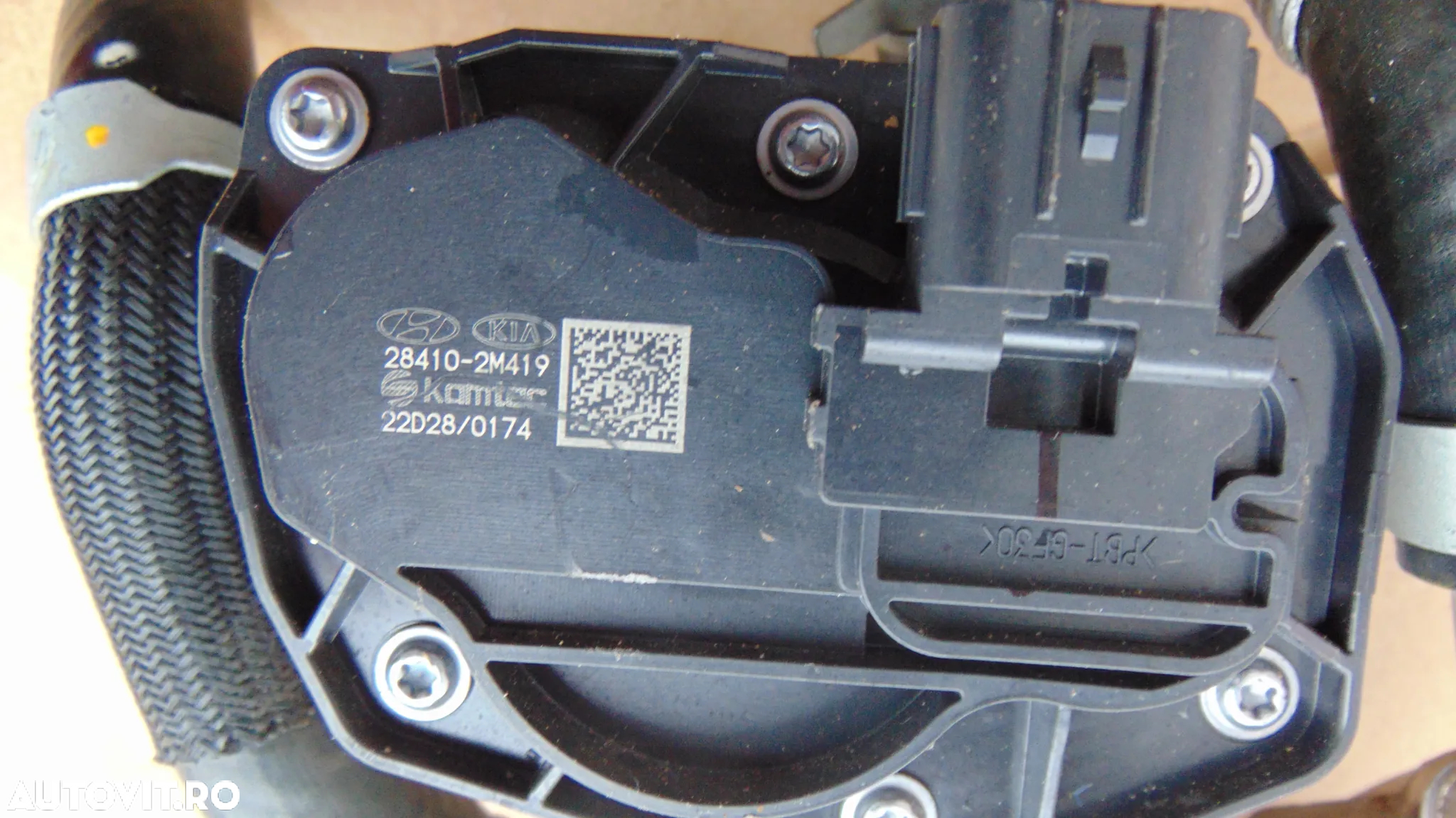 Supapa EGR cu racitor gaze Hyundai 1.6 hybrid kia 1.6 hibrid santa fe tucson sportage sorento niro - 2