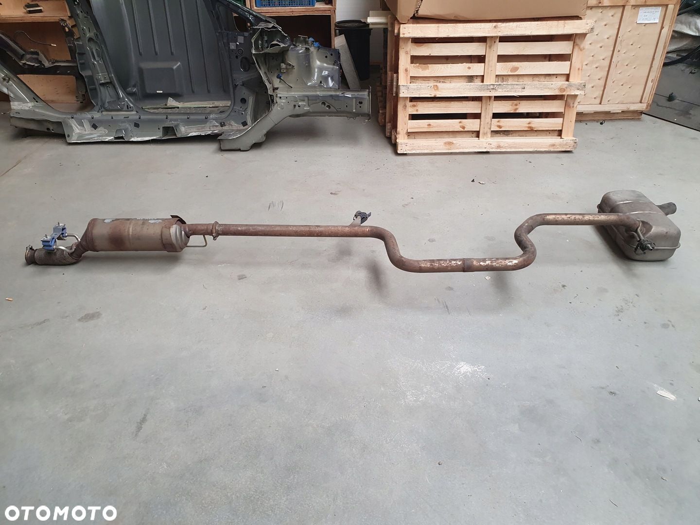 TŁUMIK WYDECH UKŁAD FILTR DPF HYBRID CITROEN DS5 2.0 HDI - 1