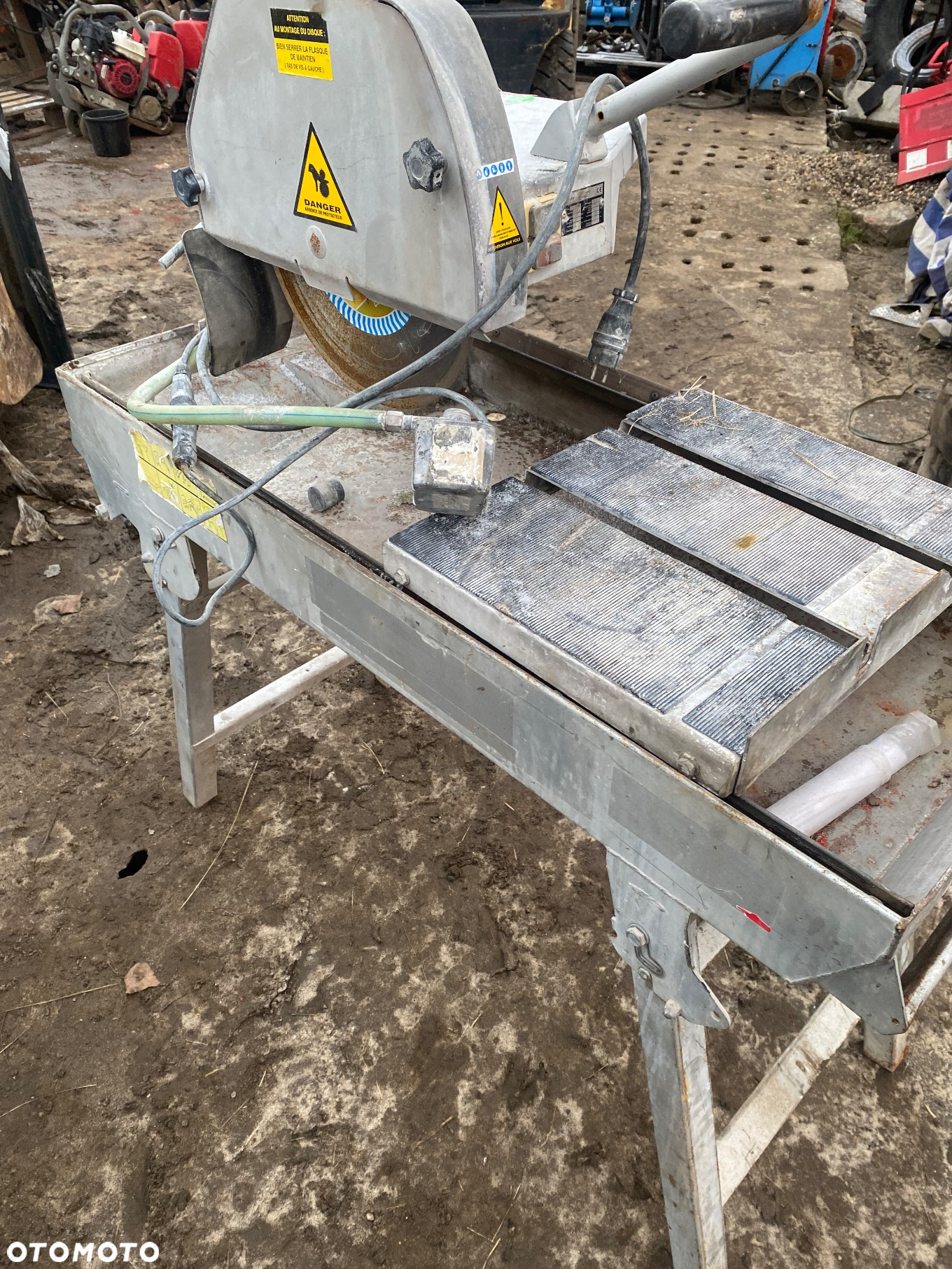 Przecinarka stołowa do kostki i bloczków HUSQVARNA 350mm - 4