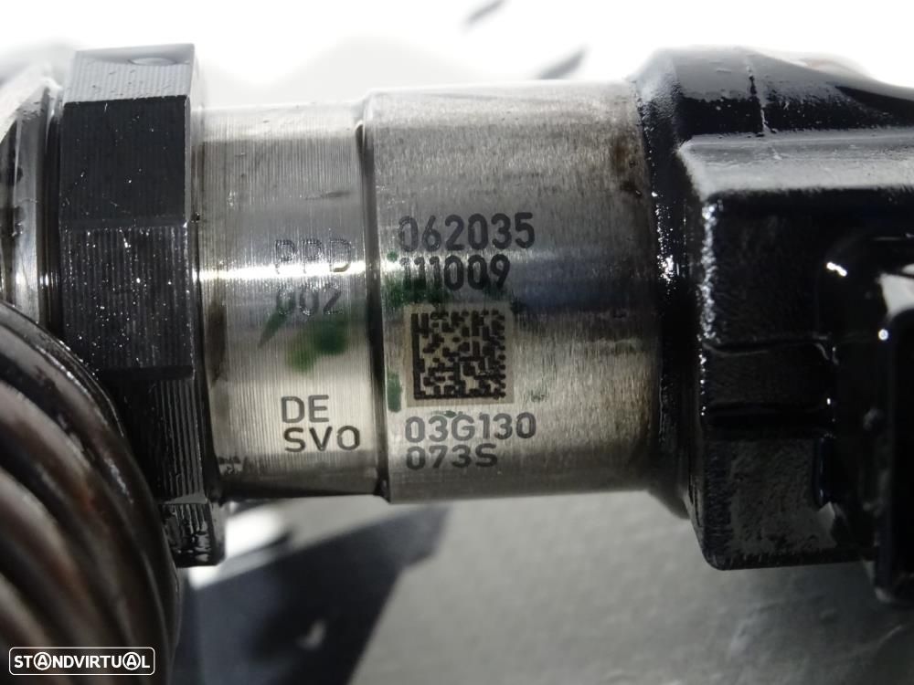 Injetores 2.0 TDI VAG 140cv - 03G130073S - Audi - Seat - Skoda - Volkswagen - 6