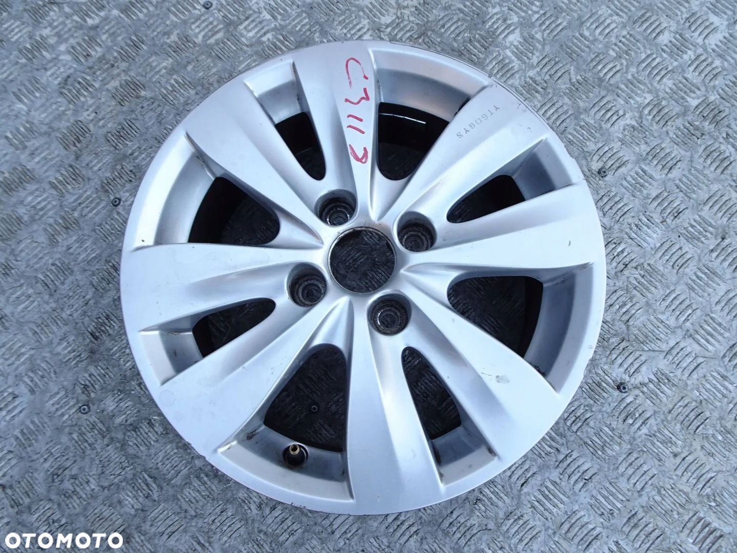 Alufelga Citroen C3 II 15" 5x108 ET 23 - 1