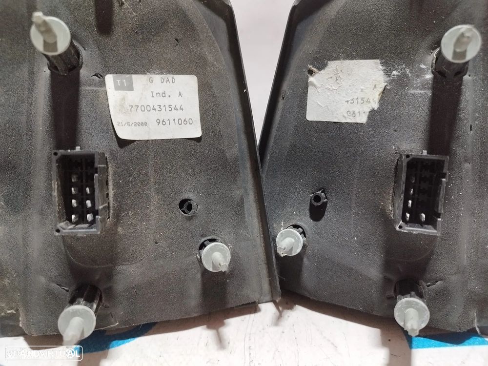 ESPELHO RETROVISOR ESQUERDO DIREITO RENAULT SCENIC I 1 MK1 FASE II 2 7700431542 7700431543 ELETRICO AQUECIDO ESPELHOS RETROVISORES - 9