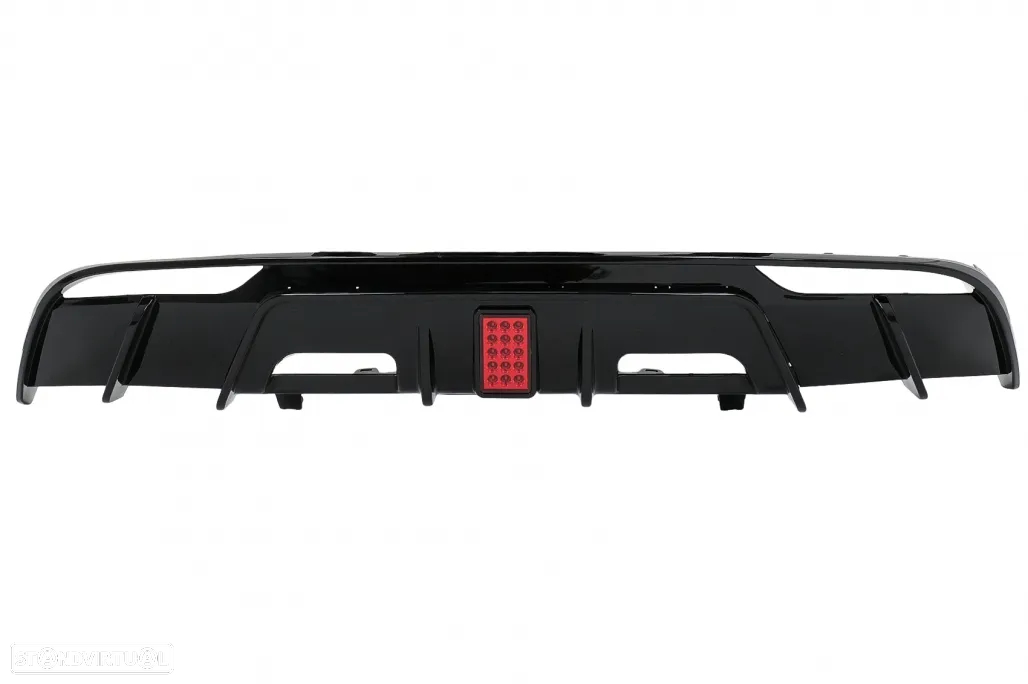 Conjunto Tesla Model 3 Spoiler, Aileron, Laminas e Difusor - 5