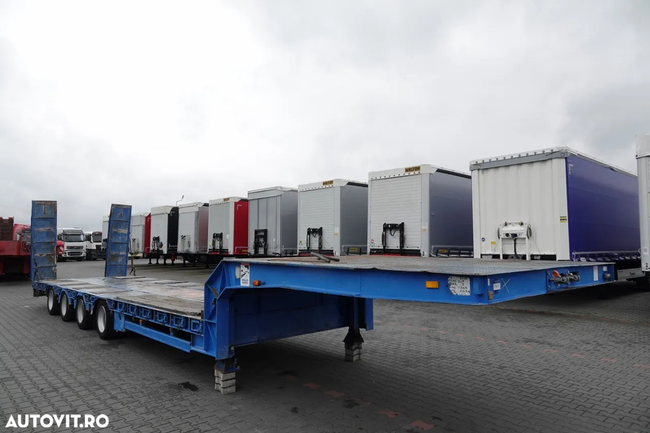 Cometto CAMION COMETTO CU ÎNCĂRCARE MICĂ / PRELUNSĂ / 4 AXI / AXĂ DE DIRECȚIE / IMPORTAT - 9