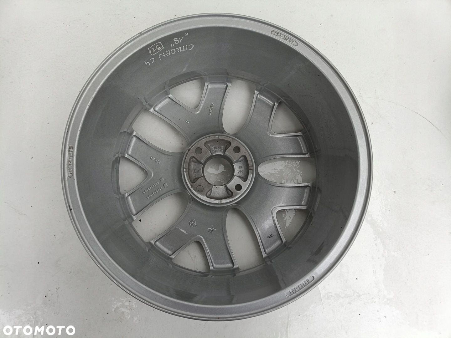 Citroen C4 Picasso FELGI ALUMINIOWE ALUFELGI 18 R18 9655831880 - 8