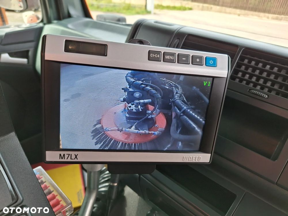 MAN TGM 18.250 Zamiatarka Kupper Weisser BROCK 2 Silniki Euro 5 Odchwaszczarka Szczotki L/R Szczotka Przednia EUnited PM10 Kamery - 26