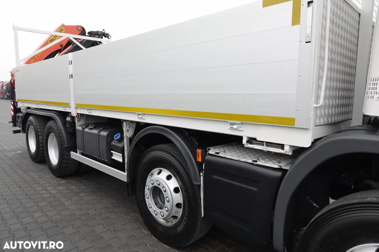 Scania P 450 / 8x4 / HDS PALFINGER PK 23002 / CUTIE - 7 metri / EURO 6 / RADIO CONTROL - 15