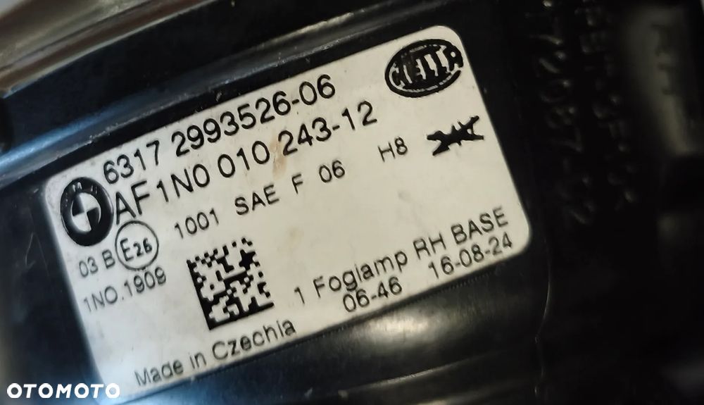 BMW X1 E84 14r HALOGEN PRAWY - 2