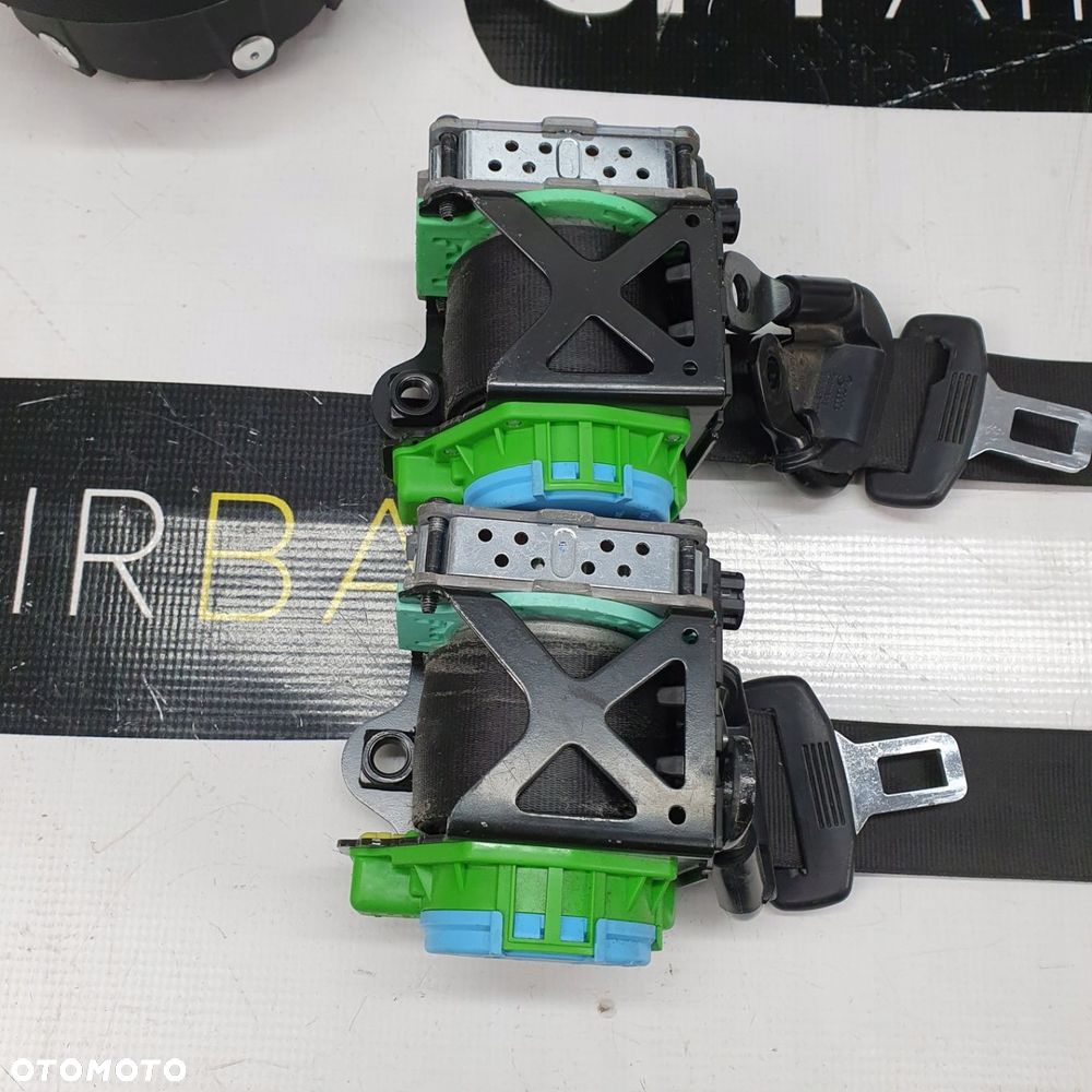 AUDI TT 8J DESKA ROZDZIELCZA KONSOLA KOKPIT PULPIT PODUSZKI AIRBAG AIR BAG PASY KIT SET - 7
