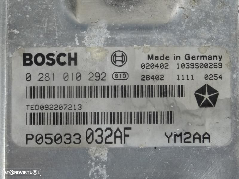 Centralina De Motor Chrysler Pt Cruiser (Pt_)  0281010292 / P05033 032 - 2