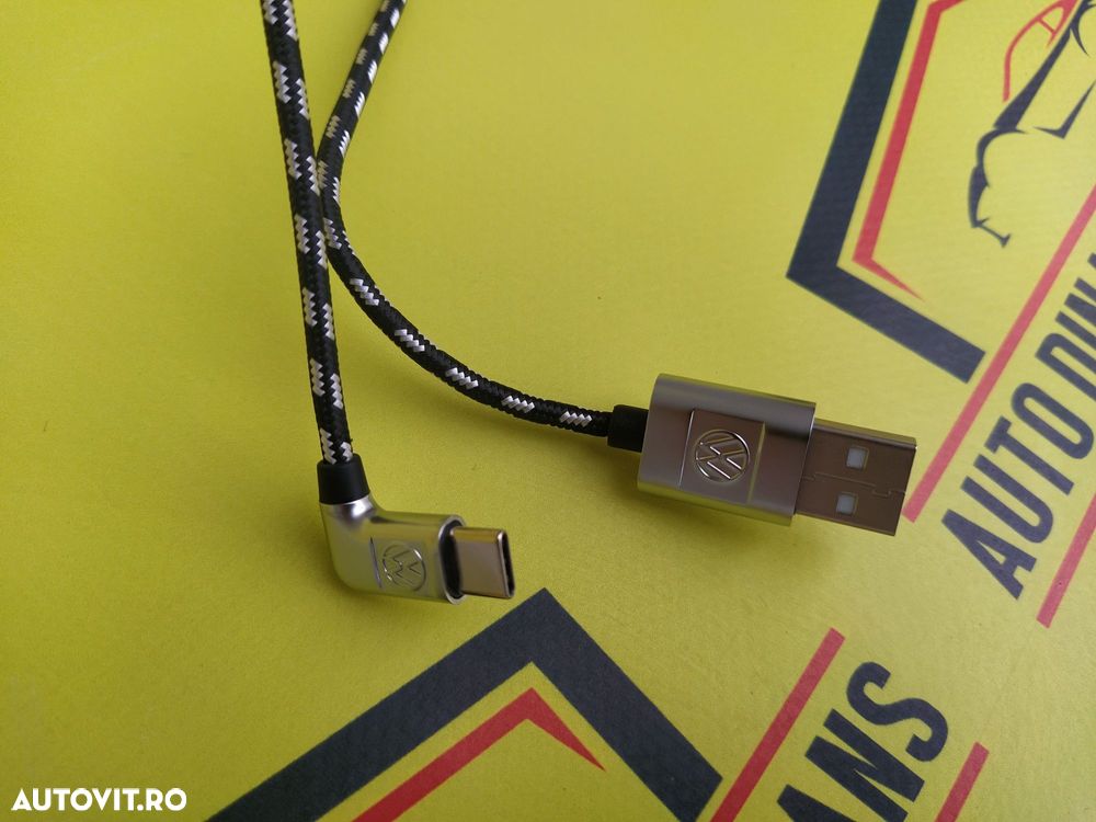 Cablu date / încărcare usb - Tip C original Vw Volkswagen auto - 6