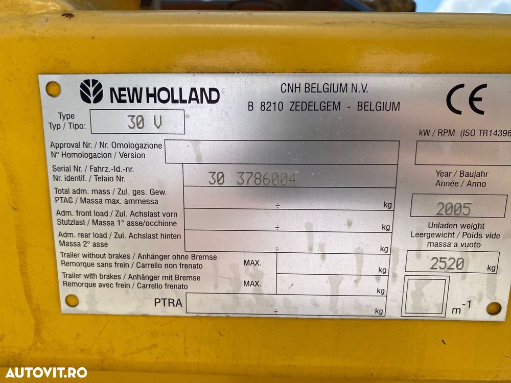 New Holland Heder - 4