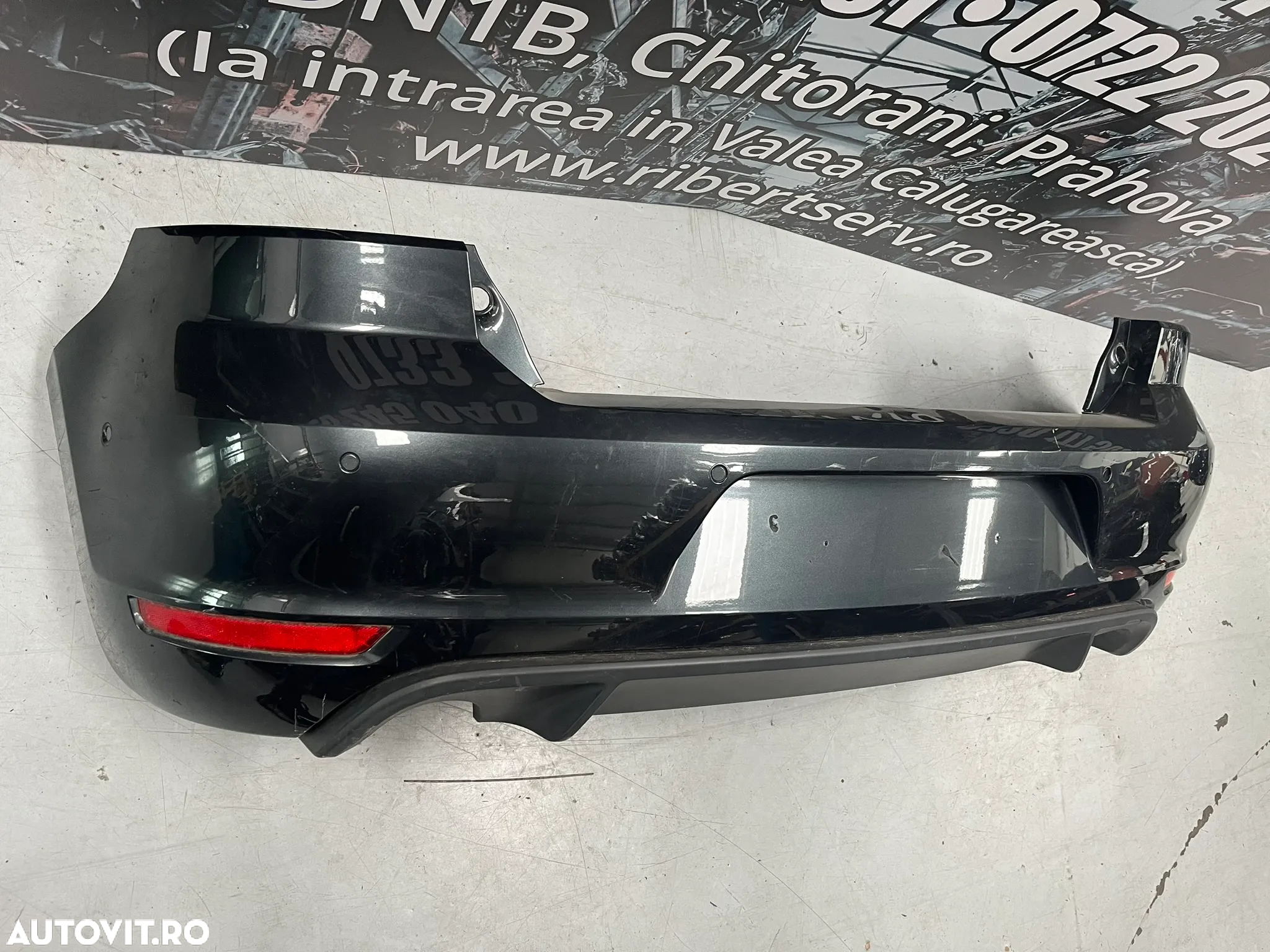 BARA SPATE VW GOLF 6 CABRIO 5K 2009 - NEGRU 5K7807421 - 2